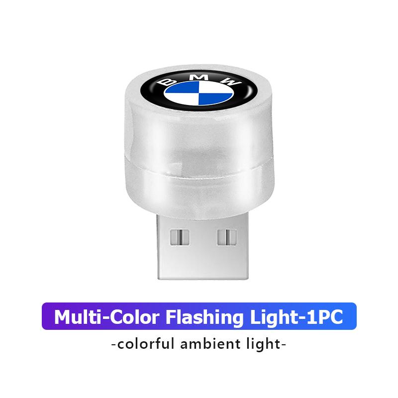 Автомобильные USB LED Атмосферные Лампы Освещение Портативные Окружающие Огни Для BMW M Sport M2 M3 M4 M5 M6 E46 E90 E60 F10 F20 E87 X3 X6