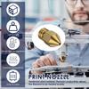 Brass 3D Printer Nozzles Kit Smooth 3D Printing Nozzles Effective Leak Proof Printing Nozzle Tips 3D Print Nozzles Printer Parts