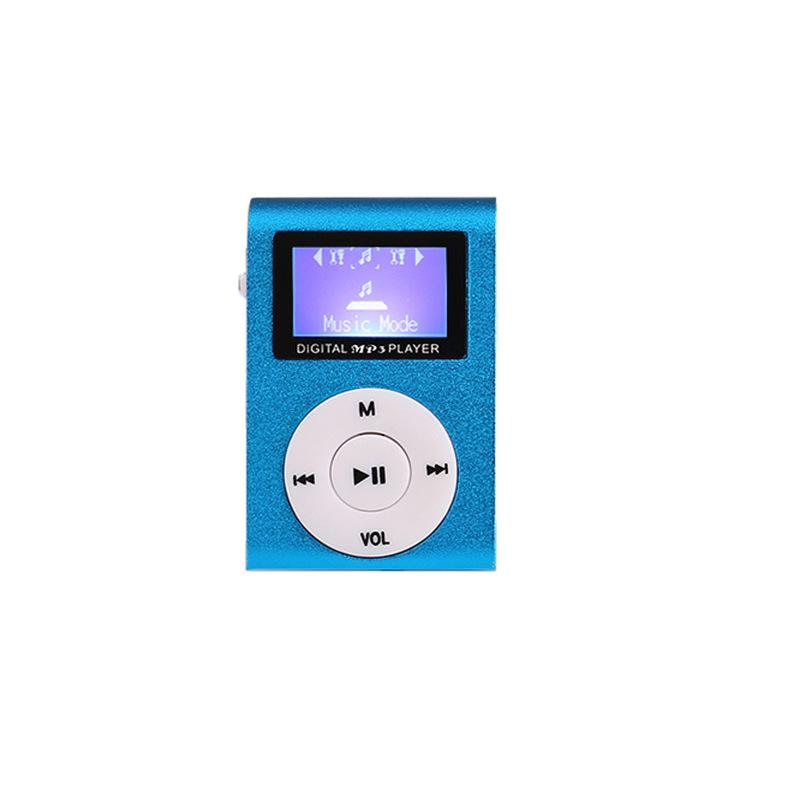 Мини-клип MP3-плеер с экраном - Студенческий Walkman в подарок