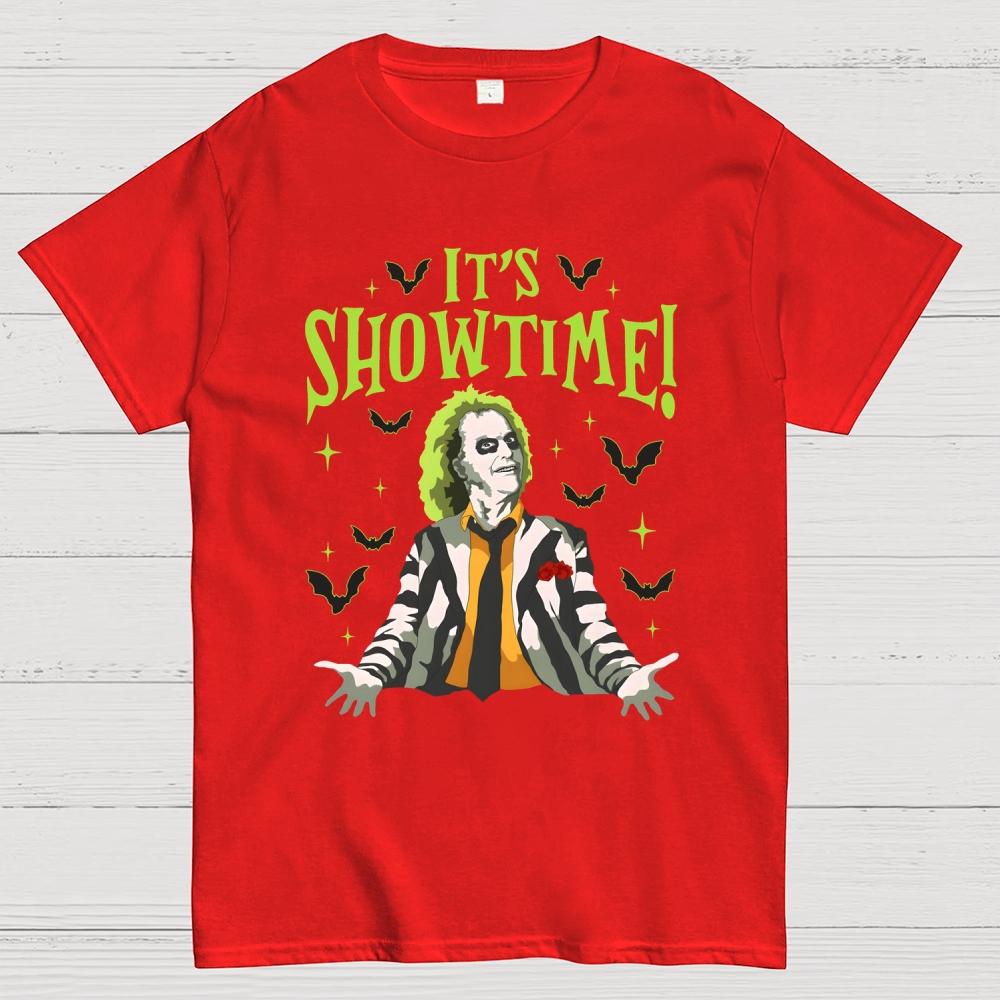 Its Showtime Unisex 100% Cotton Summer Casual Cool Loose T-Shirt