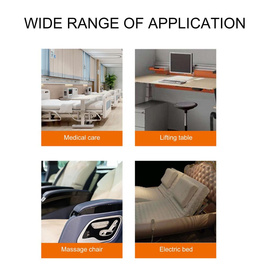 Electric Micro Linear Actuator, Aluminum Alloy 15mm Stroke Industrial Mini Motion (No Bracket)