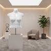 Plus Size Female Mannequin Realistic Figure Shape Female Torso Mannequin Lingerie Display Form for Boutique Owners, Shop Window