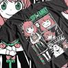 SPY x FAMILY Унисекс футболка - Лойд Йор Аня Бон Форджер Манга Аниме Футболка, Все