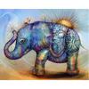 5D DIY Алмазная картина Слоненок и птица Алмазная вышивка Крестиком Стразы Мозаика