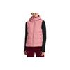 Training Sports Solid Color Hooded Down Vest Women Vests Pink 1342815-663