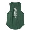 Muscleguys Новое поступление, мужская спортивная одежда, летний дышащий жилет с круглым вырезом и принтом для тренировок, 6 цветов на выбор