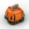 Halloween Jack Lantern Creative Pendant Pumpkin Monster Building Blocks Bricks Toys Christmas Boys and Girls Gift