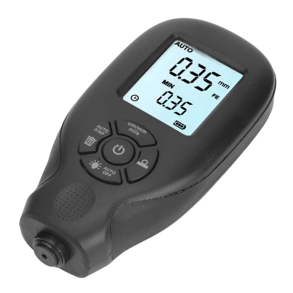 Coating Thickness Gauge ABS 0 To 2000um Paint Film Tester for Metal Work Automobile Works Paper