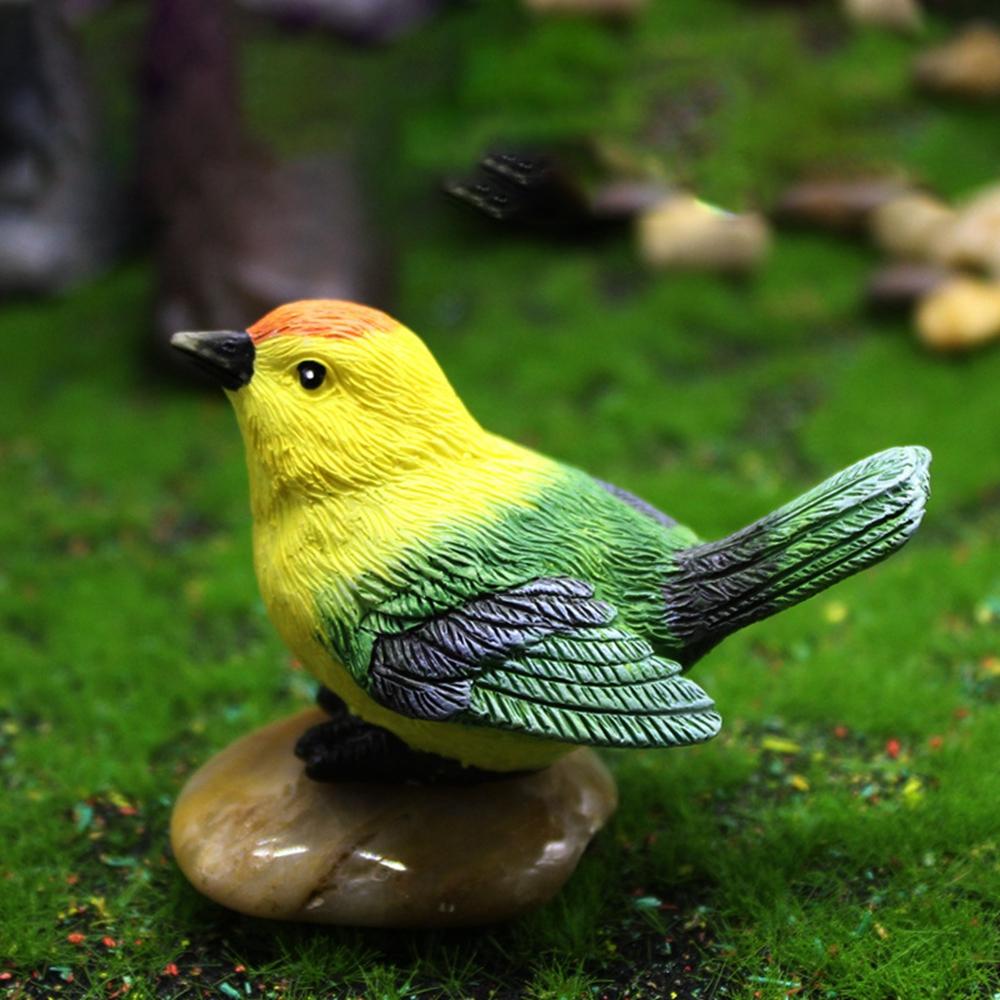 Ornaments Dollhouse Little Birds Home Decor Micro Landscape Fairy Garden Decor Miniature Figurines