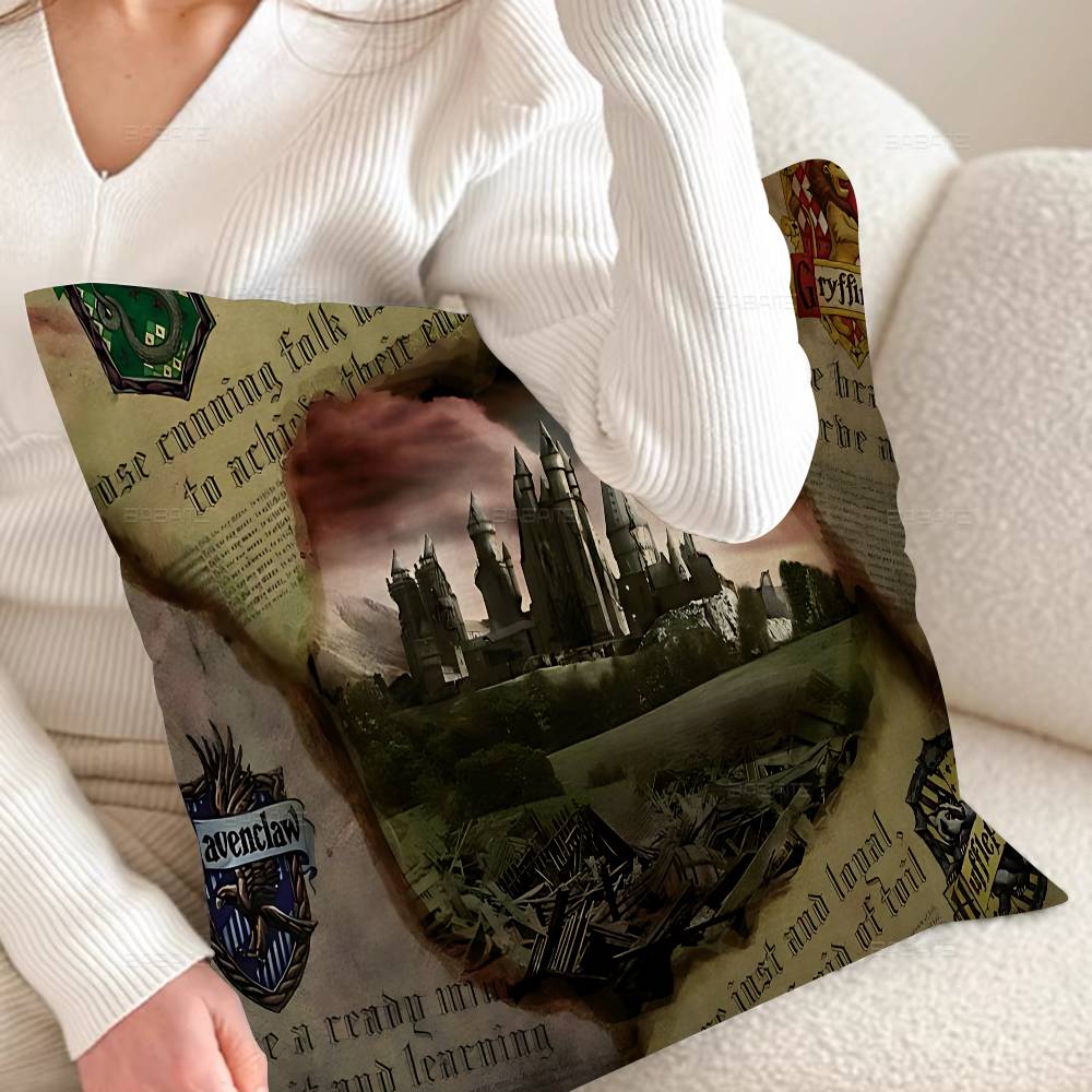 Фильм Гарри П-Поттер Персонализированная Наволочка Пыльник Спальня Детская Вечеринка Декорация Наволочка День Рождения Детский Подарок