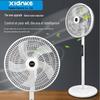 Remote Control Oscillating Floor Fan - Energy-Saving, Powerful Wind, Timer, Suitable for Dormitory & Bedroom