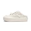 Li Ning Puff Mule Comfortable Versatile Shock Absorbing Durable Low Top Sneakers Women Sneakers Off-White AZGU014-2