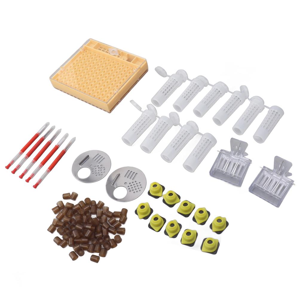 Пластиковая система вывода маток Пчеловодство Вывод маток Набор для прививки Пчеловодческие инструменты и принадлежности