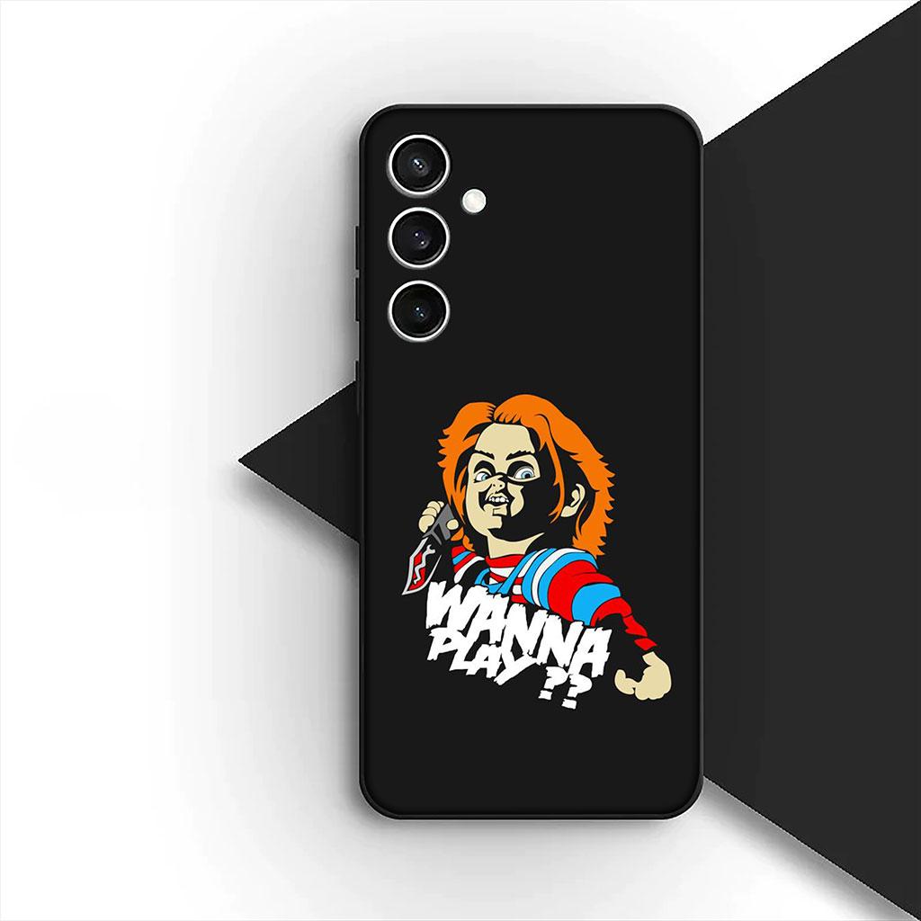 Son Seed of Chucky Child's Play Phone Cover Case for Samsung Galaxy S25 S24 S23 FE Ultra Plus S7 Edge S25+ S23+ A56 5G Casing