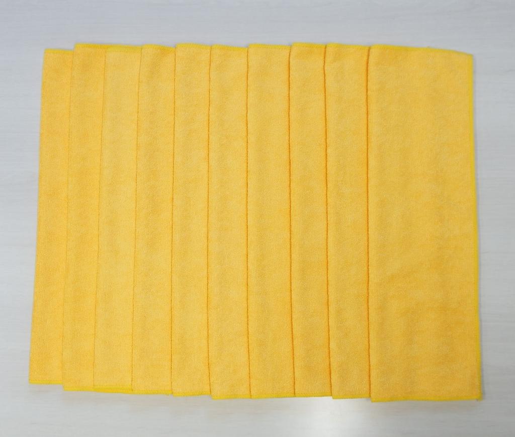 Pikarin Microfiber Towel (Yellow, 10-Pack) MFT-Y