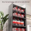 Beifu Carbon Steel Kitchen Storage Rack with 40cm Layer Height