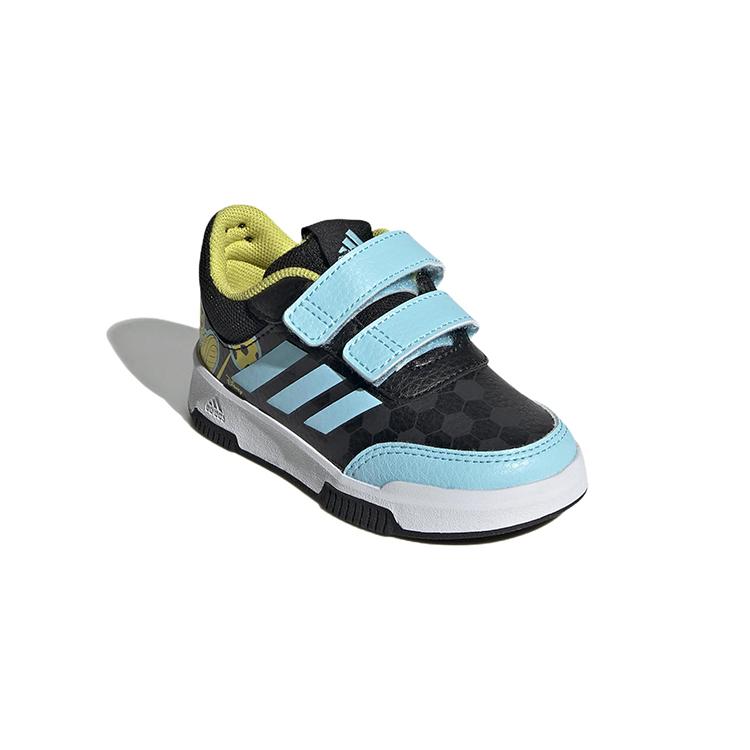Детская обувь Disney x Adidas Originals Tensaul, нескользящая, износостойкая, низкая, для малышей, черная с синим, для младенцев и малышей GZ1712