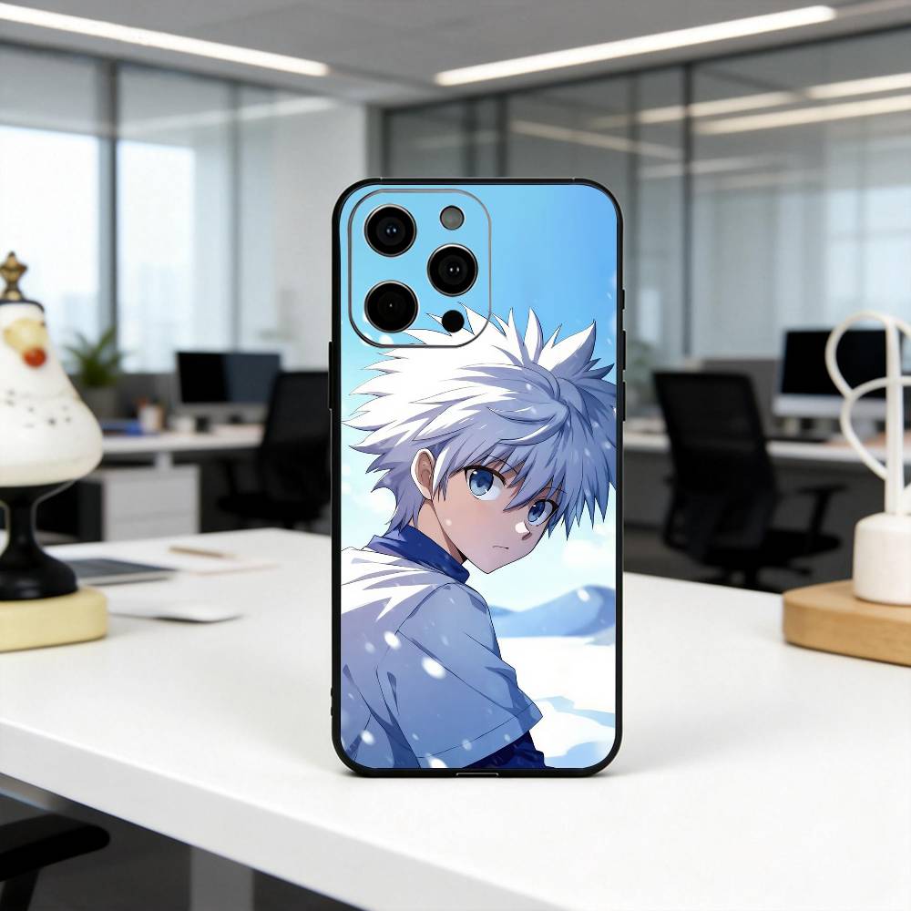 H-Hunter K-Killua Z-Zoldyck H-Hunter-KZ Чехол для телефона Силиконовый Мягкий Для IPhone 17 16 15 14 13 12 11 X XR Plus Pro Max Plus