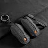 Чехол-оболочка из замши для автомобильного ключа Porsche 958 Macan 911 Panamera 996 991 Boxster 987 997 2019 2020 Держатель Брелок Аксессуары