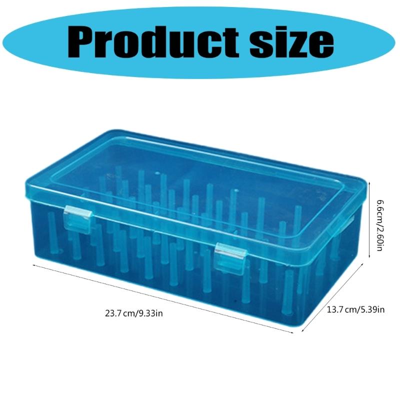 High Capacity Cord Management Systems 42 Spool Plastic Organizers Box for Electronics and Cables