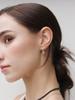 Серьги Rosemont Silver с одним щелчком Цветок Ra26B36J