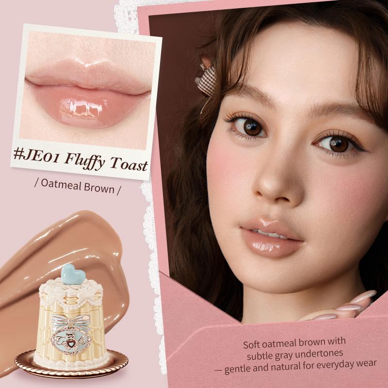 Flower Knows Коллекция Милый Мишка Покрытие для Губ Желе Шелковистый Сатин Румяна Водостойкий Стойкий Макияж Flowerknows