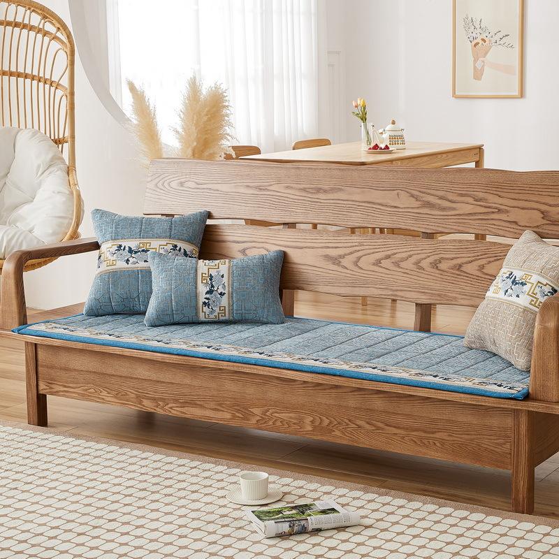 Новые подушки для сидений в китайском стиле, синель, твердая древесина, красное дерево, диванная подушка, противоскользящая ткань, бытовая подушка, утолщенная универсальная подушка для четырех сезонов