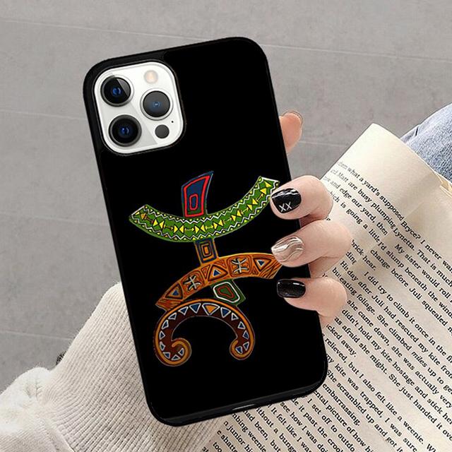 Амазигский символ Берберская академия Чехол для телефона Для iPhone 17 Air 16 15 14 13 12 Pro Max Plus Max Чехол-оболочка coque
