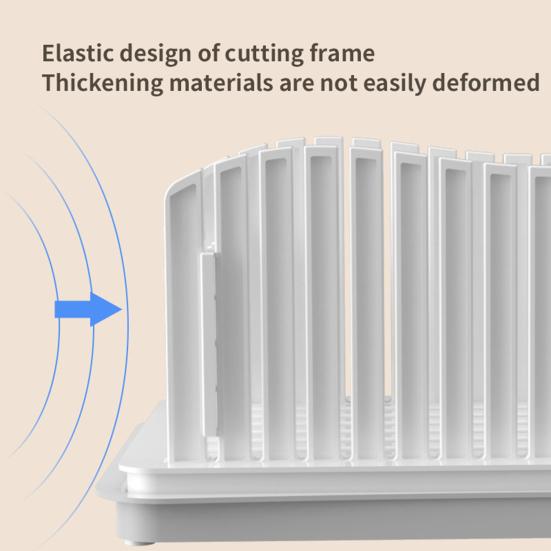 Руководство по нарезке хлеба Тонкие ровные ломтики Складное руководство по нарезке хлеба Съемная разделочная доска Кухонные принадлежности для выпечки хлеба