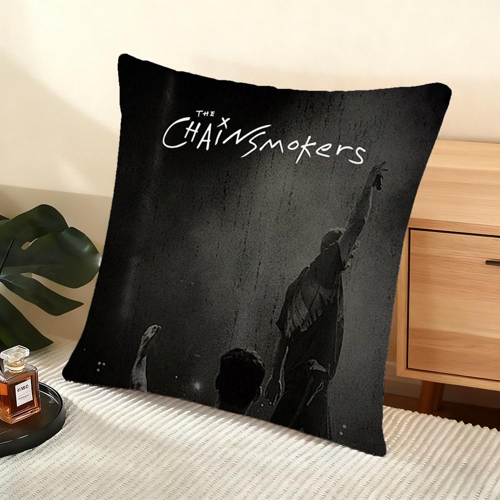 Крутая наволочка C-Chainsmokers Мягкая коротковорсовая наволочка для подушки Гладкая уютная текстура Эстетичный чехол для подушки Декор для дома