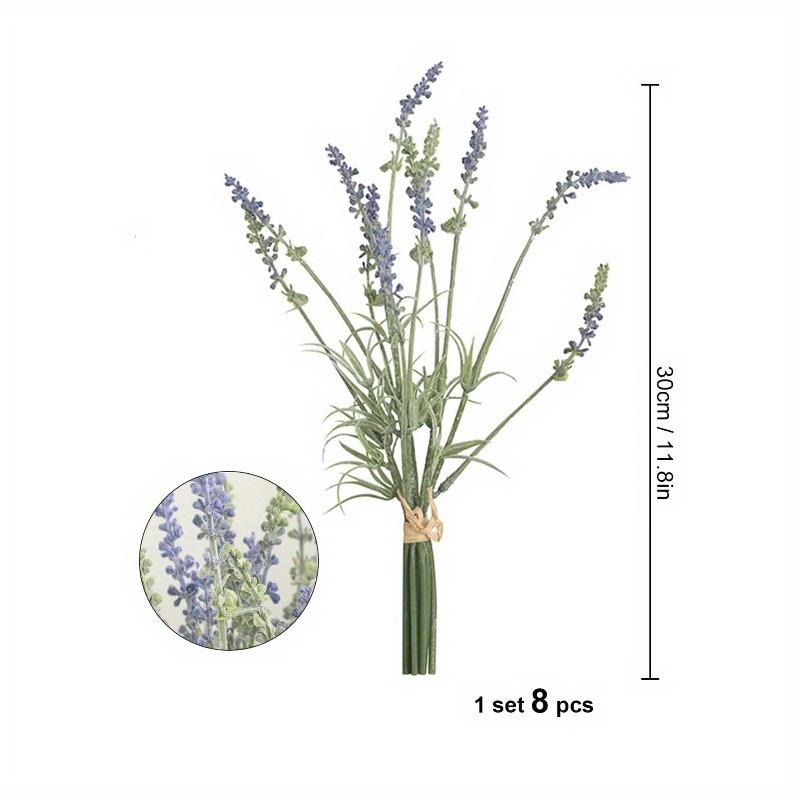 8 шт. Искусственная лаванда, День святого Валентина, Подарок Подарки День рождения Выпускной