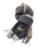 Warm Imitation Wool Scarf Two-sided Winter Long Shawl Classic Cashmere Shawl  Autumn Winter