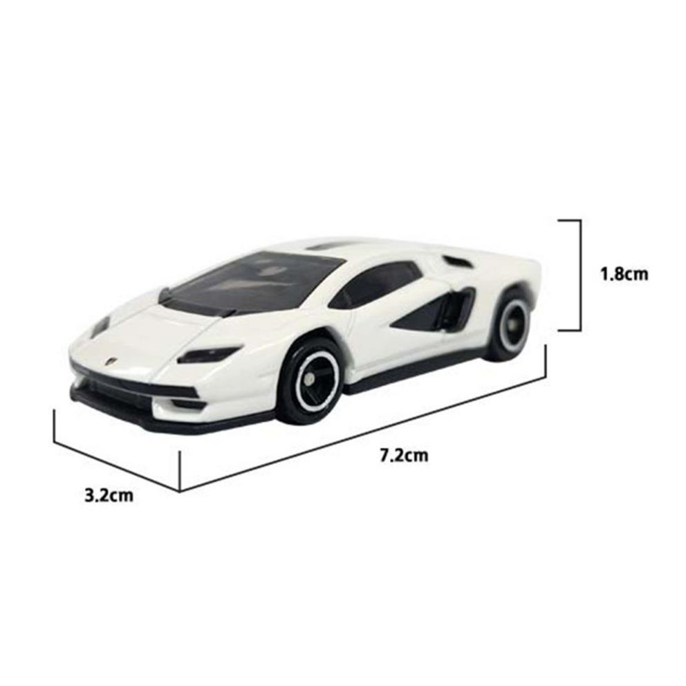 Tomica 74 Lamborghini Countach LPI 800-4 Литая модель автомобиля, Смешанные цвета, Упаковка из 2 шт.
