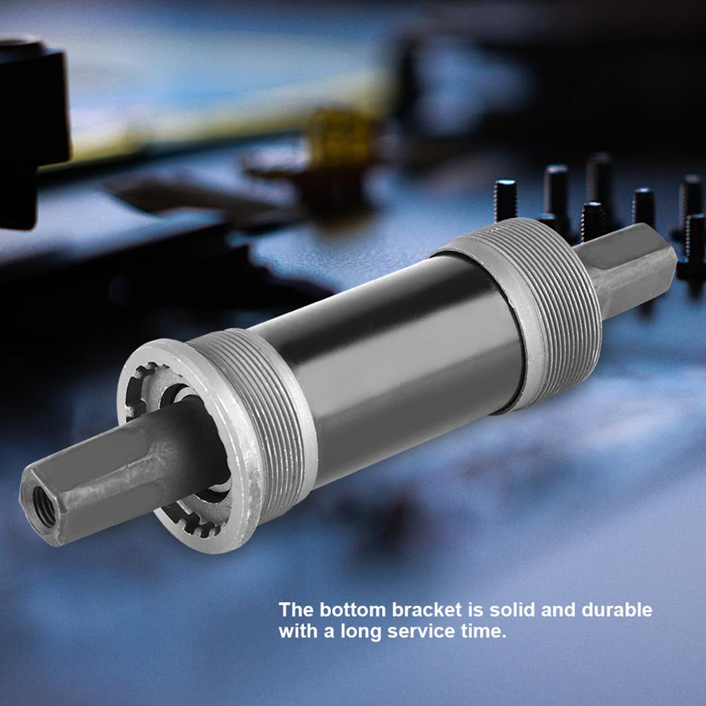 Велосипедный кареточный узел с квадратным отверстием и осью для велосипедных деталей для квадратного конического шатуна