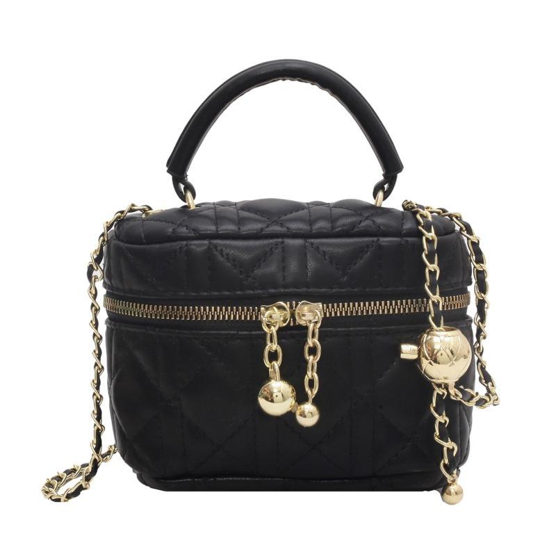 Spring and Summer New Mini Rhombus Chain Bag Versatile Shoulder Messenger Bag Lipstick Bag Women