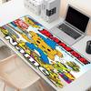 Custom Name Personalized Bamse Pattern Mousepad, Laptop PC Desk Mat, Decorative Desk Mat for Home Keyboard Pad Gift