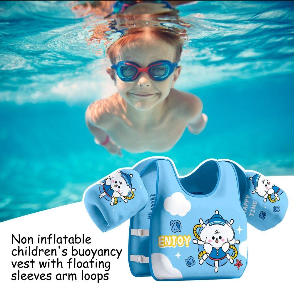 Float Child Buoyancy Vest Water Play Swim Arm Ring Creative Summer Kids Swim Vest  Baby