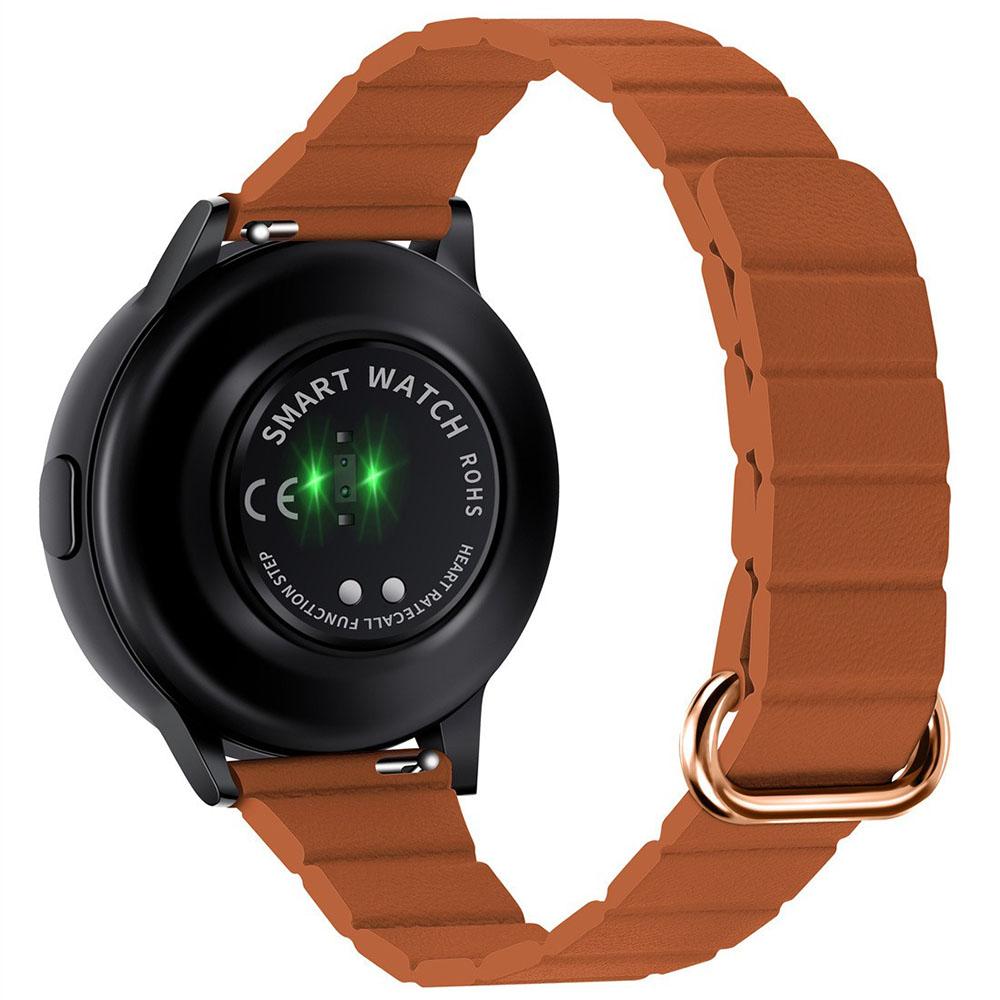22mm Slim Magnetic Strap for Huawei Watch GT 6/5/5 Pro/4 46mm Microfiber Leather Watch Band Reverse Buckle Design