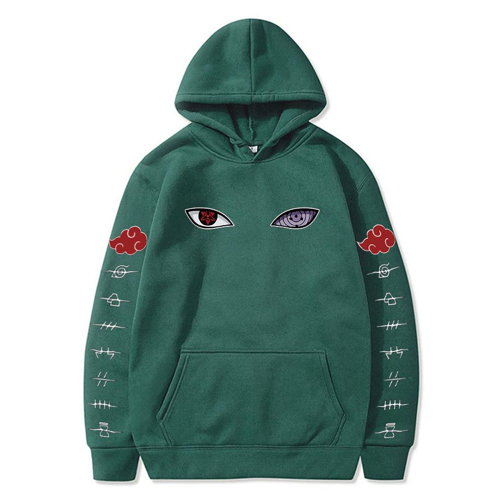 Наруто Косплей Толстовка Harajuku Толстовки Мужские хлопковые толстовки