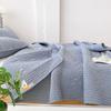Хлопковое покрывало, комплект одеял, 1 шт./3 шт., однотонное стеганое покрывало на кровать, размер королевы, летнее покрывало, одеяло
