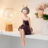 Creative Girls Resin Figurines Home Furnishing Decoration Crafts Modern Office Desk Statuette & Miniature Ornaments Decor Gifts