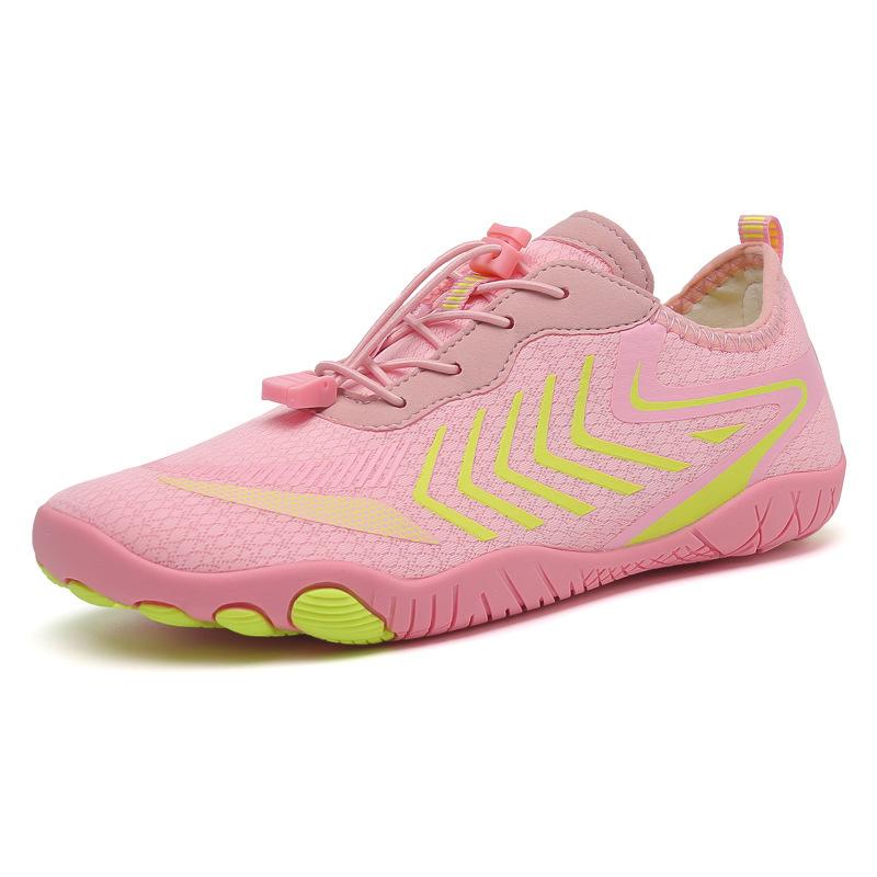 Весенние и летние мужские и женские туфли для плавания, туфли для ходьбы по ручью, сетчатая поверхность, плоское дно, легкий вес, большой размер стопы,