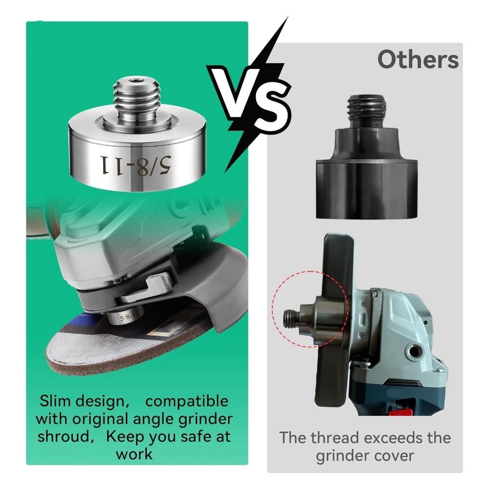 5/8"-11 Thread /M14 Thread Cutting Blade Adapter Diamond Core Bit Adapter For XLOCK Angle Grinder