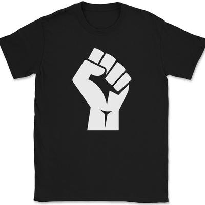 Футболка Raised Fist Resist Футболка с графикой Riot Rebel Power