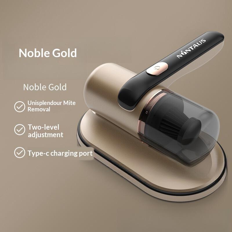 Wireless Handheld Dust Mite Remover for Students UV Dual Vibration Beating Digital Display for Dorm Bedding
