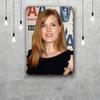 Amy Adams Vintage Metal Tin Signs Posters Decor Retro Metal Plaque Wall Art Decor for Garage Bar