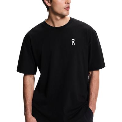 Мужская футболка Club-T с рифленой круглой горловиной, спущенной линией плеча, свободного кроя и коротким рукавом 1MG11240553