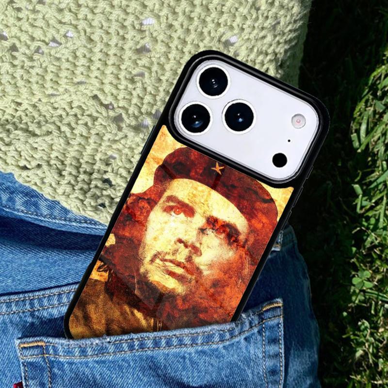 Че Гевара курит сигару Печать Чехол для телефона для IPhone 11 12 13 14 15 16e 17 Pro Max Чехол для IPhone 17 Air