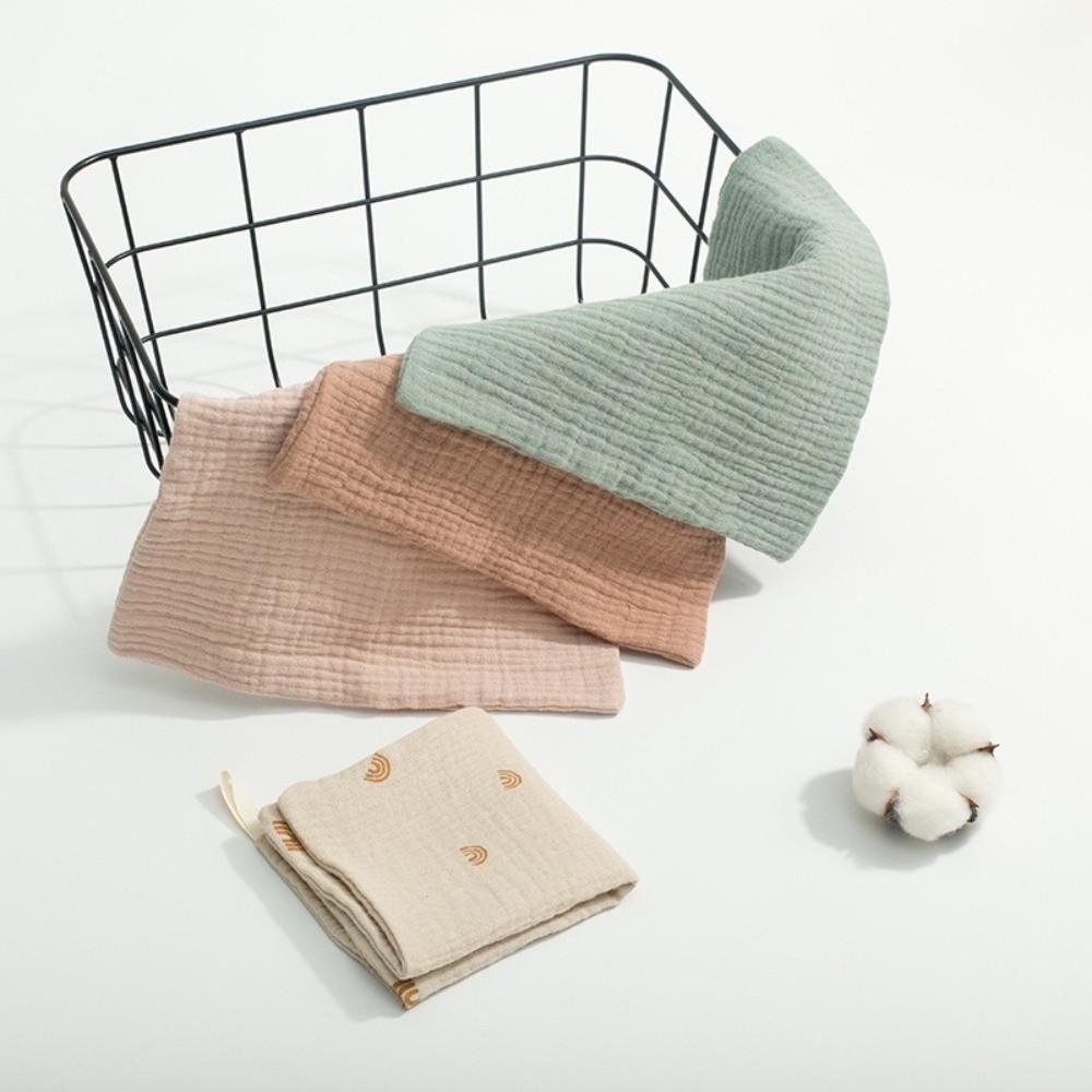 4-слойная детская хлопковая салфетка из чистого хлопка, мягкая салфетка для отрыжки для новорожденных, новые квадратные полотенца