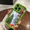 Ae116 Веселого Рождества С Новым годом художественные чехлы для телефонов iPhone 16 14 13 11 Pro Max 15 7 8 6s Plus 12 mini XR XS Max Angel Eye Ladder Защитный чехол